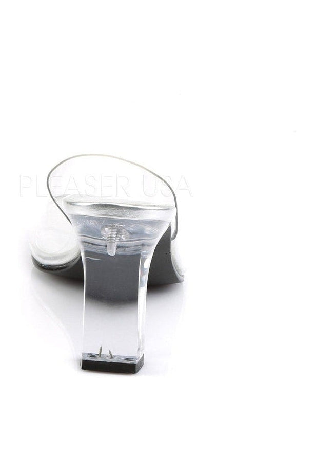 Fabulicious ROMANCE-301 Slide in Clear Vinyl