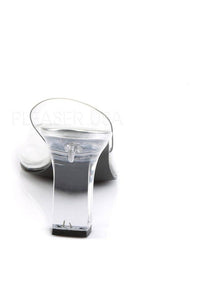 Fabulicious ROMANCE-301 Slide in Clear Vinyl