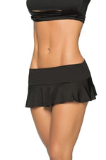 Ruffle Skirt | Black