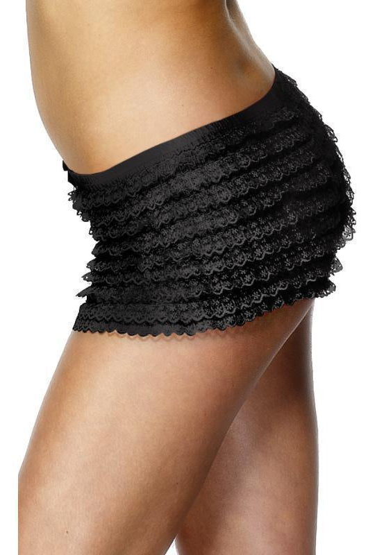 Ruffled Panties | Black-Fever-Black-Panties-SEXYSHOES.COM