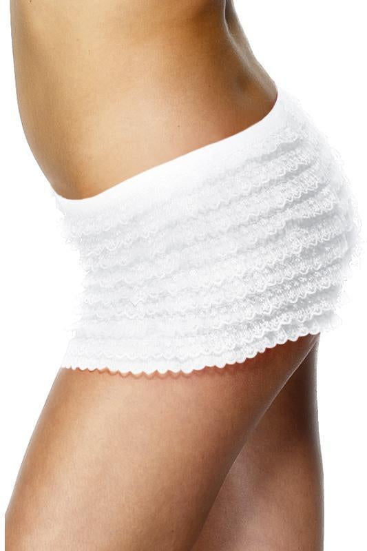 Ruffled Panties | White-Fever-White-Panties-SEXYSHOES.COM