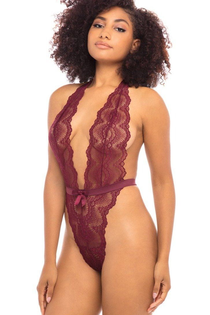 Scalloped Lace Teddy-Teddies-Oh La La Cheri-SEXYSHOES.COM