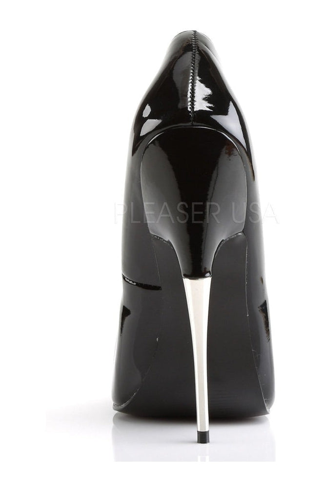 SCREAM-01 Pump | Black Patent-Pumps- Stripper Shoes at SEXYSHOES.COM