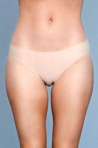 BeWicked Seamless Microfiber Bikini in Nude  from SexyShoes.com