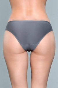 BeWicked Seamless Microfiber Bikini in Grey 