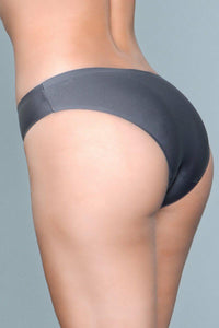 BeWicked Seamless Microfiber Bikini in Grey 