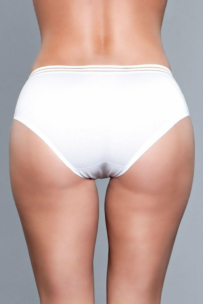 BeWicked Seamless Microfiber Panty in White 
