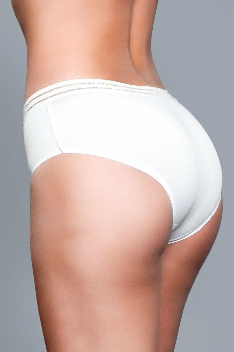 BeWicked Seamless Microfiber Panty in White 