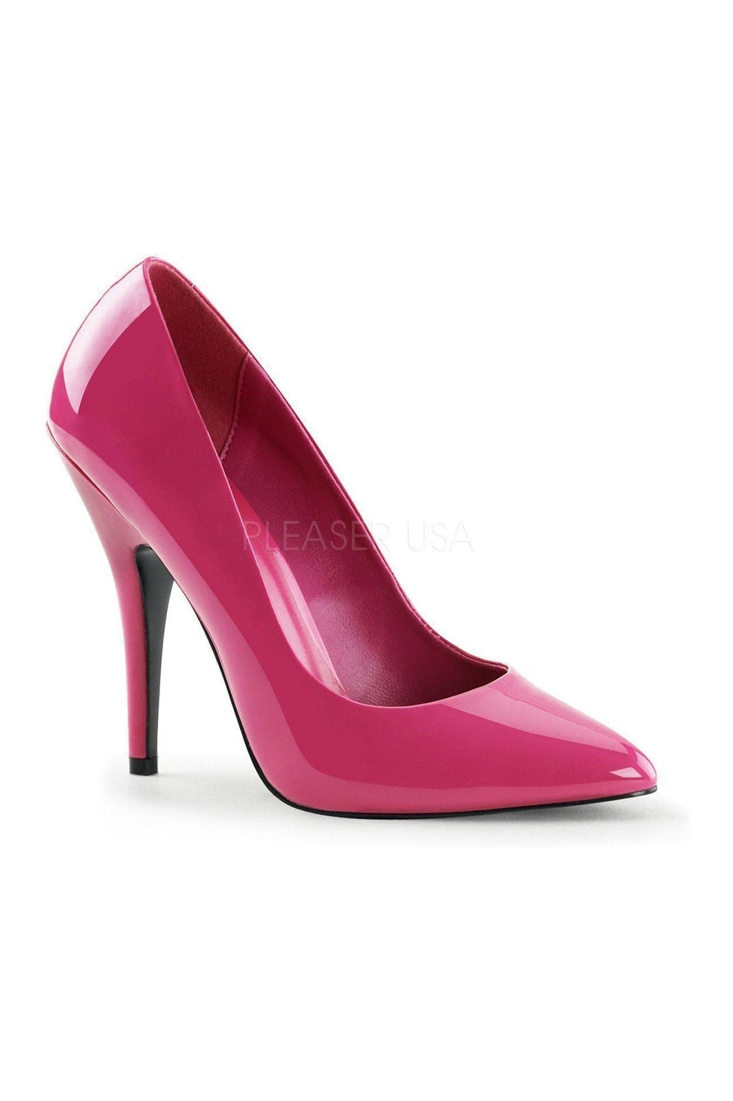 SEDUCE-420 Pump | Fuchsia Patent-Pleaser-Fuchsia-Pumps-SEXYSHOES.COM