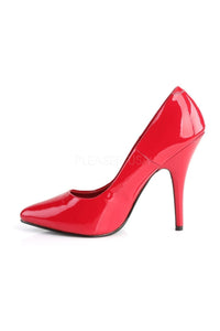 Pleaser SEDUCE-420 Pump in Red Patent