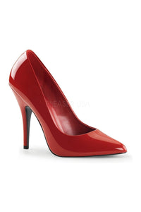 Pleaser SEDUCE-420 Pump in Red Patent from SexyShoes.com