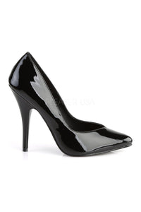 Pleaser SEDUCE-420V Pump in Black Patent