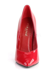 Pleaser SEDUCE-420V Pump in Red Patent