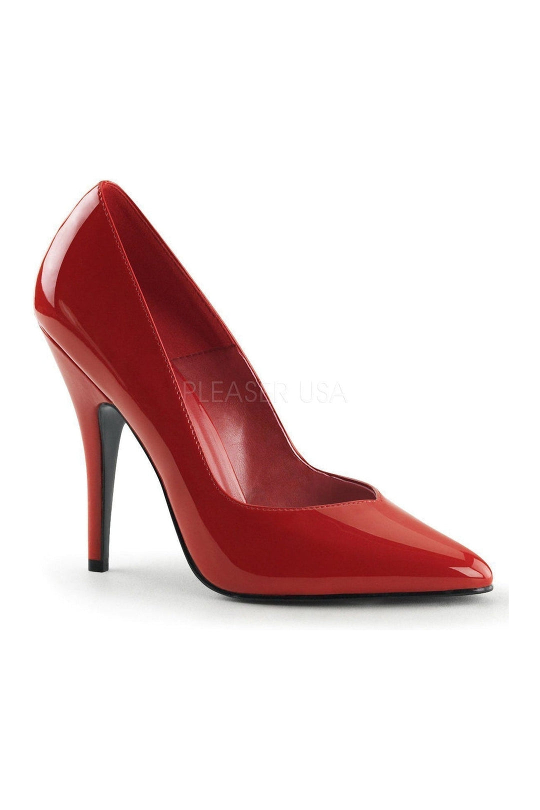 SEDUCE-420V Pump | Red Patent-Pleaser-Red-Pumps-SEXYSHOES.COM