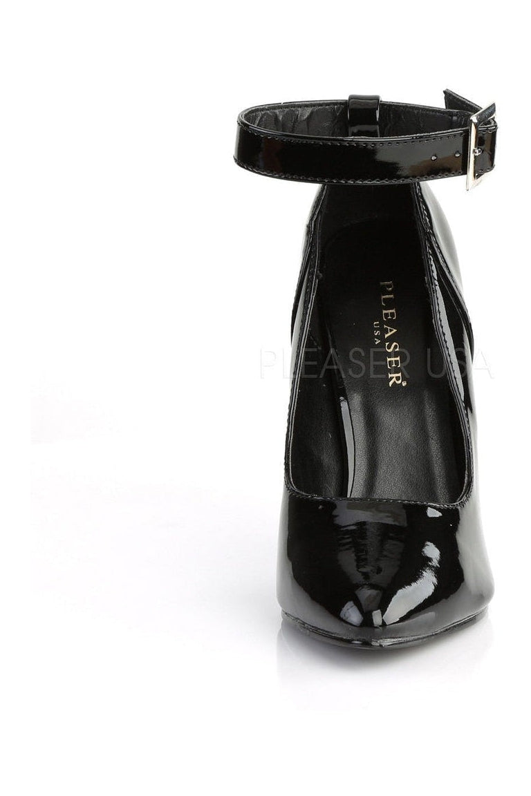 Pleaser SEDUCE-431 Pump in Black Patent
