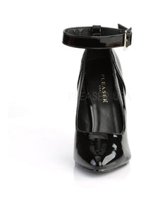 Pleaser SEDUCE-431 Pump in Black Patent