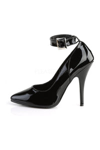 Pleaser SEDUCE-431 Pump in Black Patent