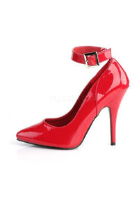 Pleaser SEDUCE-431 Pump in Red Patent