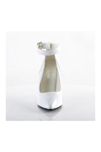 Pleaser SEDUCE-431 Pump in White Patent