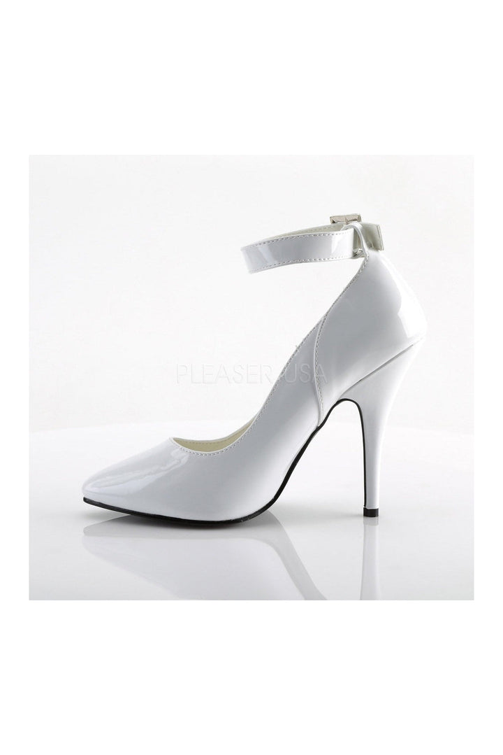 SEDUCE-431 Pump | White Patent-Pleaser-Pumps-SEXYSHOES.COM