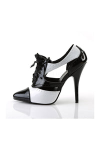 Pleaser SEDUCE-458 Pump in Black Patent