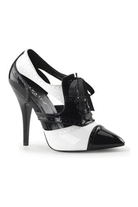 Pleaser SEDUCE-458 Pump in Black Patent from SexyShoes.com