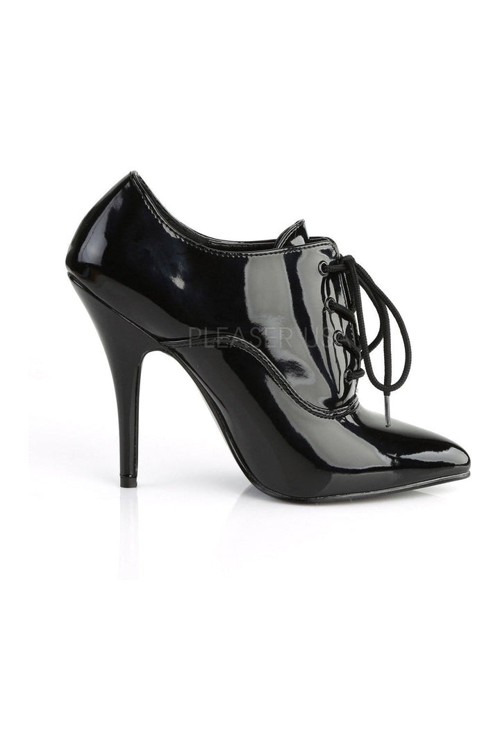 SEDUCE-460 Pump | Black Patent-Pleaser-Pumps-SEXYSHOES.COM