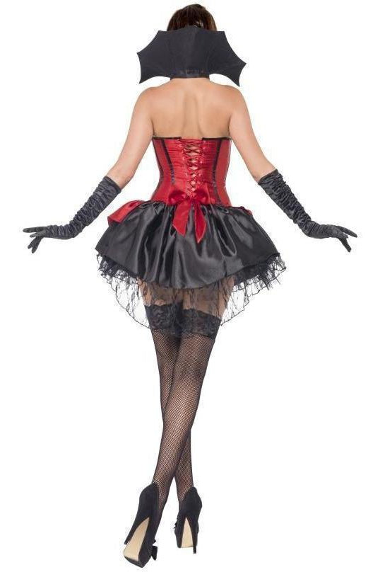 Seductive Vamp Costume | Red/Black-Fever-Red/Black-Vampire Costumes-SEXYSHOES.COM