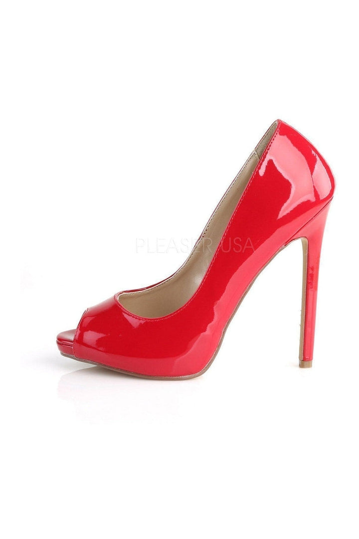 SEXY-42 Pump | Red Patent-Pleaser-Pumps-SEXYSHOES.COM