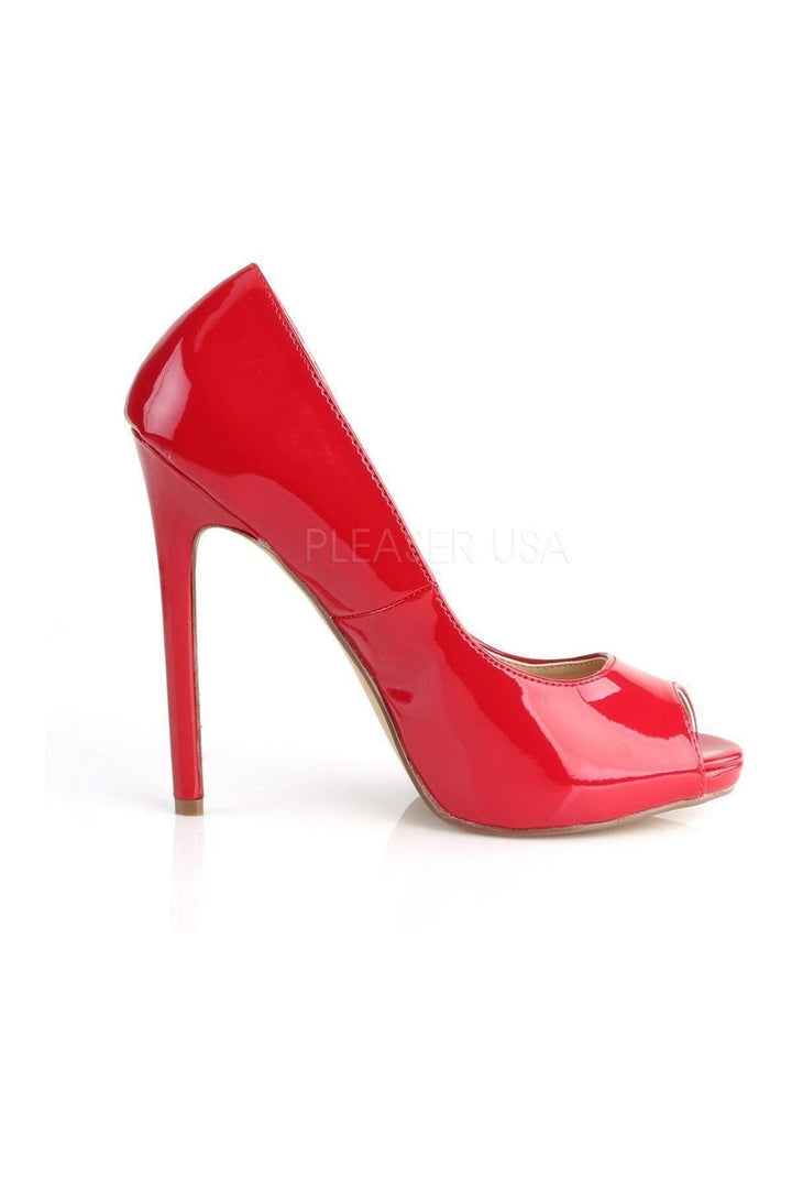 SEXY-42 Pump | Red Patent-Pleaser-Pumps-SEXYSHOES.COM