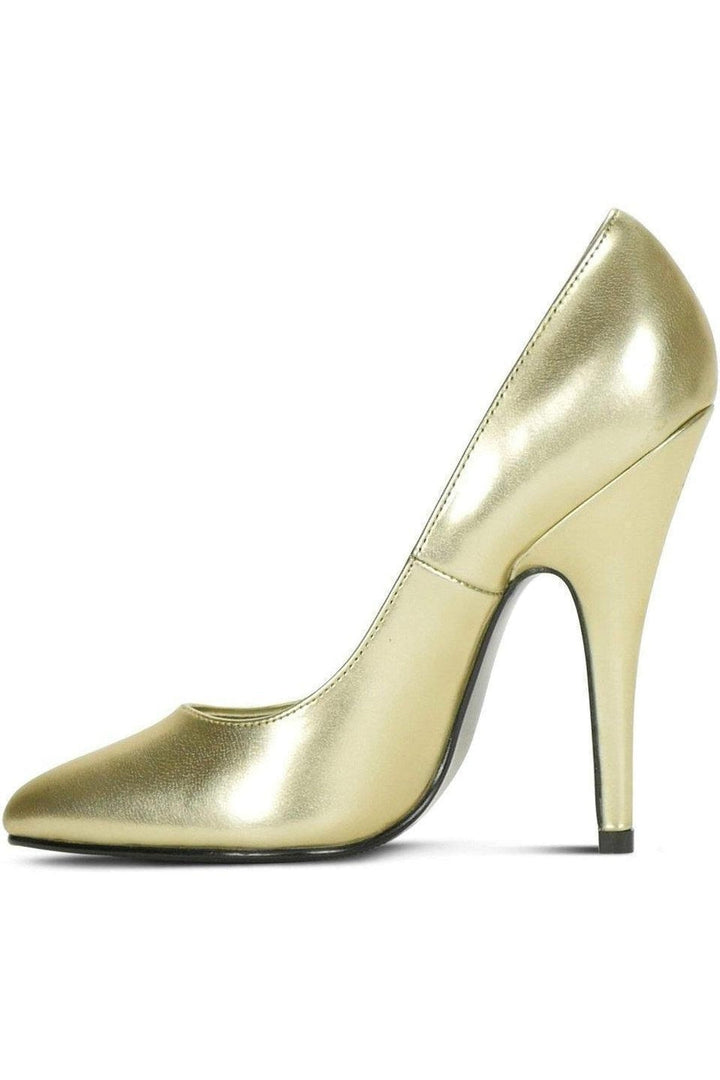 Sexy-4211 Vintage High Heel Pump | Gold Metallic-Sexyshoes Brand-Pumps-SEXYSHOES.COM