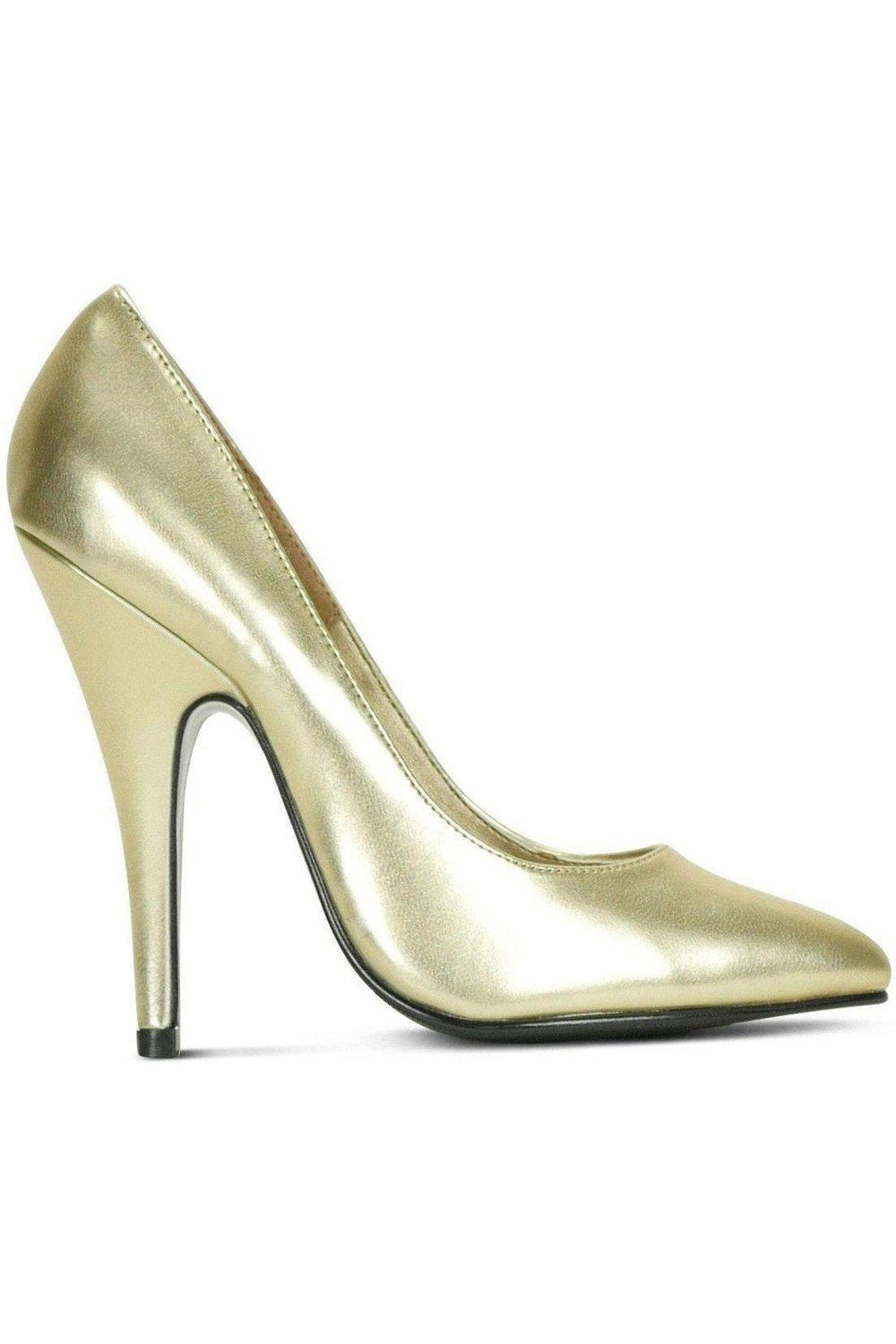 Sexy-4211 Vintage High Heel Pump | Gold Metallic-Sexyshoes Brand-Pumps-SEXYSHOES.COM