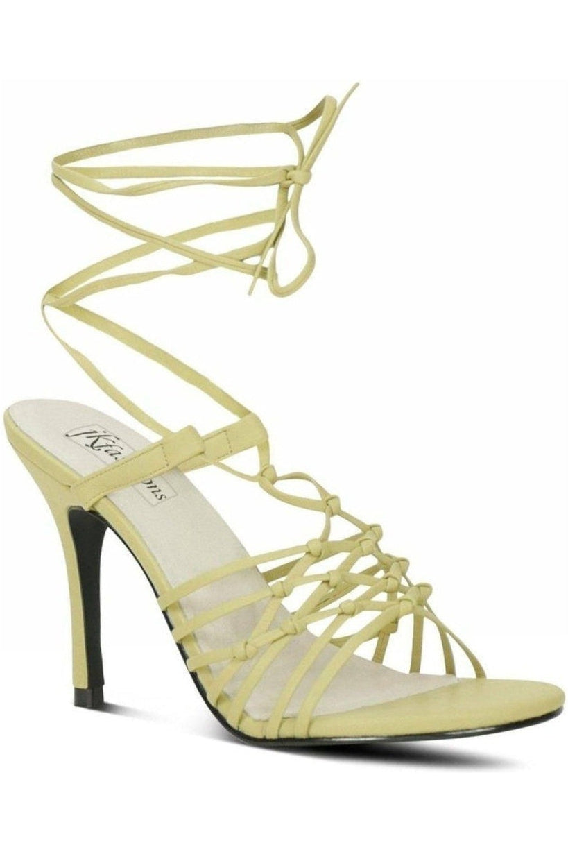 Sexy-9721 Strappy Leg Wrap Sandal | Tan Leather-Sexyshoes Brand-Tan-Sandals-SEXYSHOES.COM
