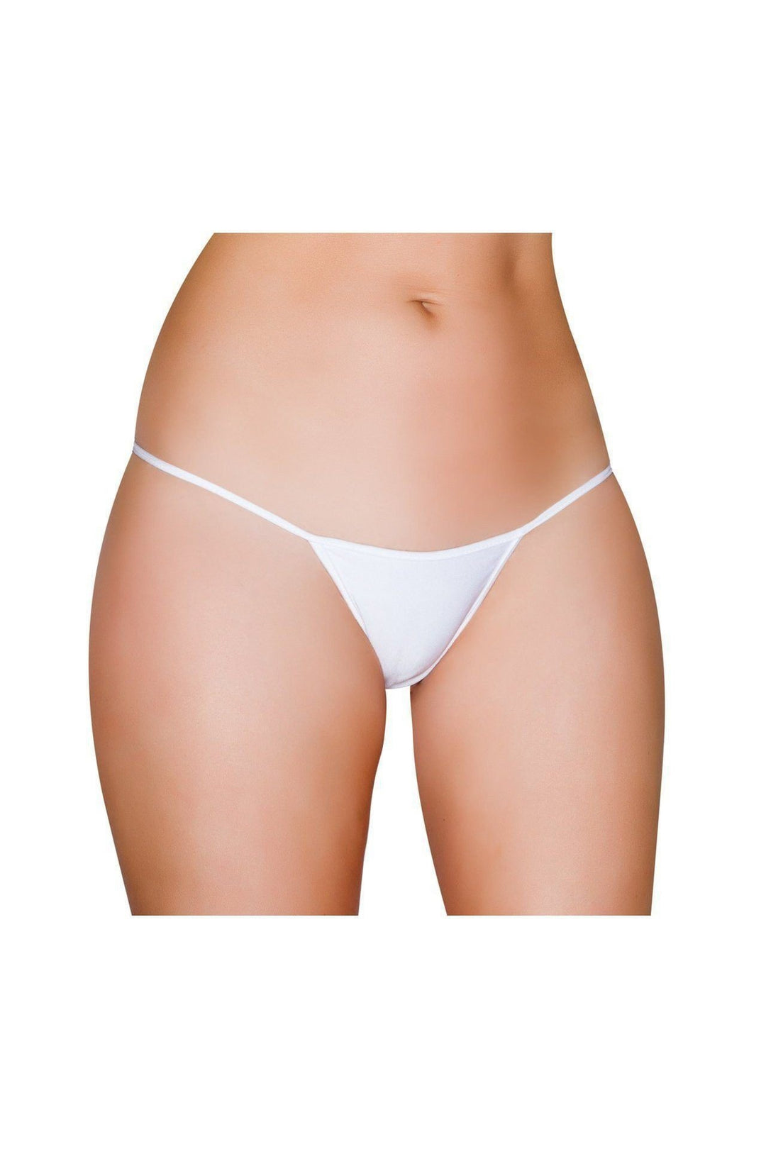White-Dancewear Separates-Sexy Bikini Bottom-Roma Dancewear-SEXYSHOES.COM