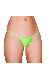 Roma Dancewear Sexy Bikini Bottom in Green  from SexyShoes.com