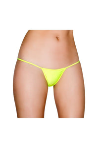 Roma Dancewear Sexy Bikini Bottom in Yellow  from SexyShoes.com