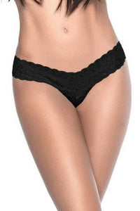 Mapale Sexy Lace Boyshort in Black  from SexyShoes.com