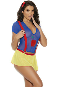 Elegant Moments Sexy Princess Costumes in Blue  from SexyShoes.com