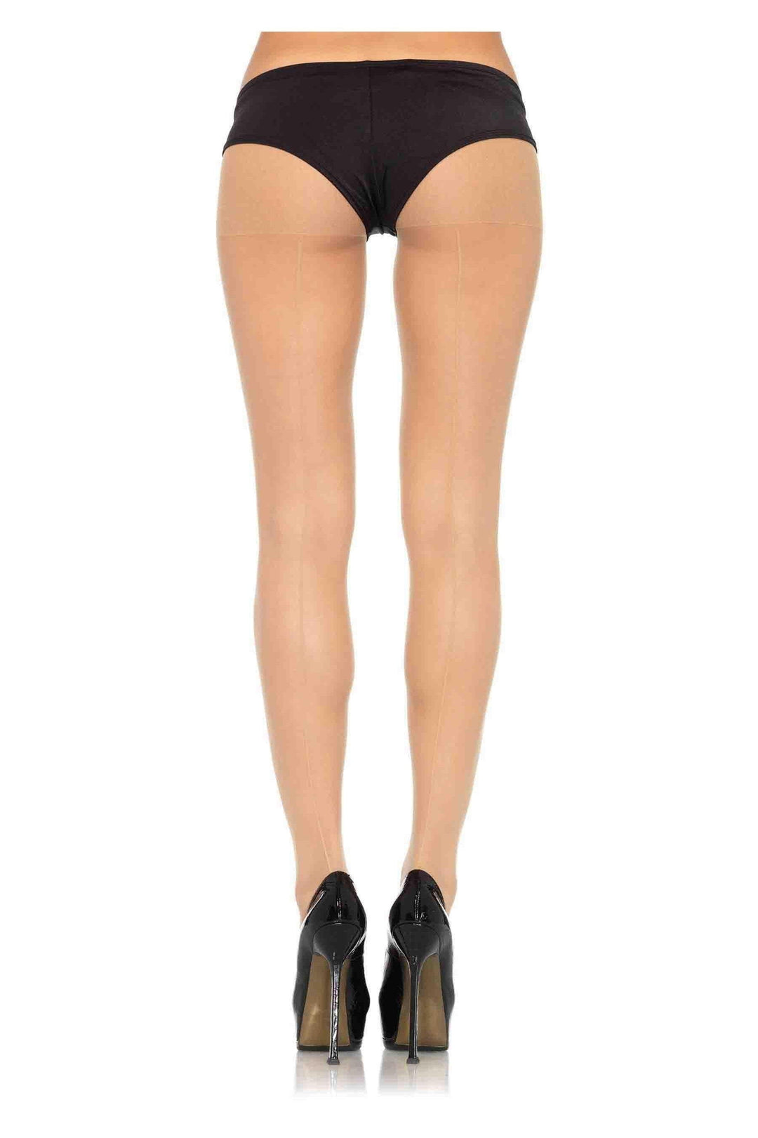 Leg Avenue Sheer Backseam Pantyhose in Nude  from SexyShoes.com