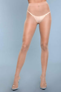 Sheet To Waist Pantyhose-Pantyhose-BeWicked-Nude-O/S-SEXYSHOES.COM