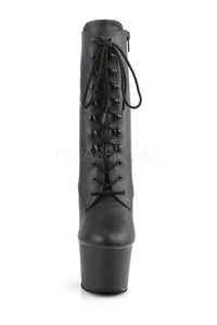 Pleaser SKY-1020 Platform Boot in Black Faux Leather