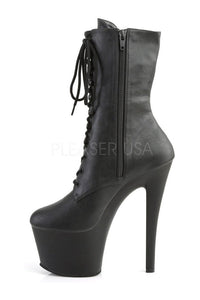 Pleaser SKY-1020 Platform Boot in Black Faux Leather