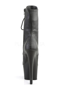 Pleaser SKY-1020 Platform Boot in Black Faux Leather