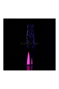 Pleaser SKY-1020TT Platform Ankle Boot in Black Patent