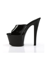 Pleaser SKY-301 Platform Sandal in Black Patent