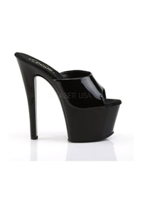 Pleaser SKY-301 Platform Sandal in Black Patent