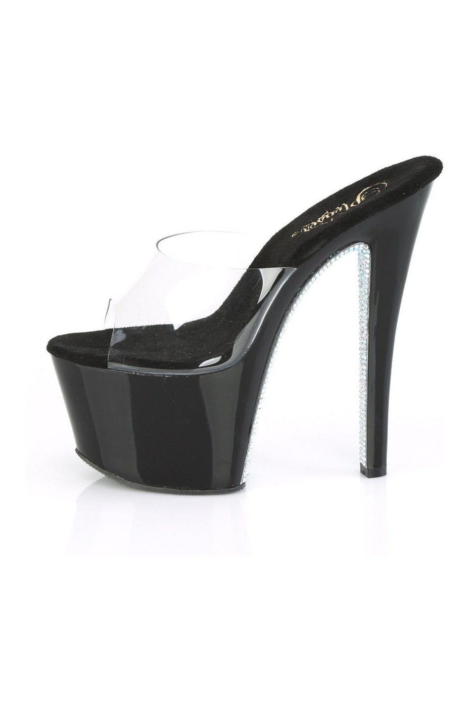 SKY-301CRS Stripper Slide | Clear Vinyl-Slides-Pleaser-SEXYSHOES.COM