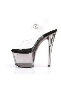 Pleaser SKY-308T Platform Sandal in Clear Vinyl