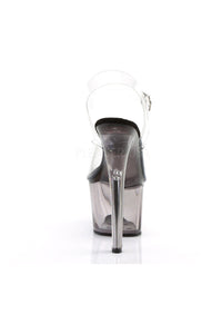 Pleaser SKY-308T Platform Sandal in Clear Vinyl
