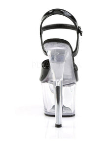 Pleaser SKY-309 Platform Sandal in Black Patent